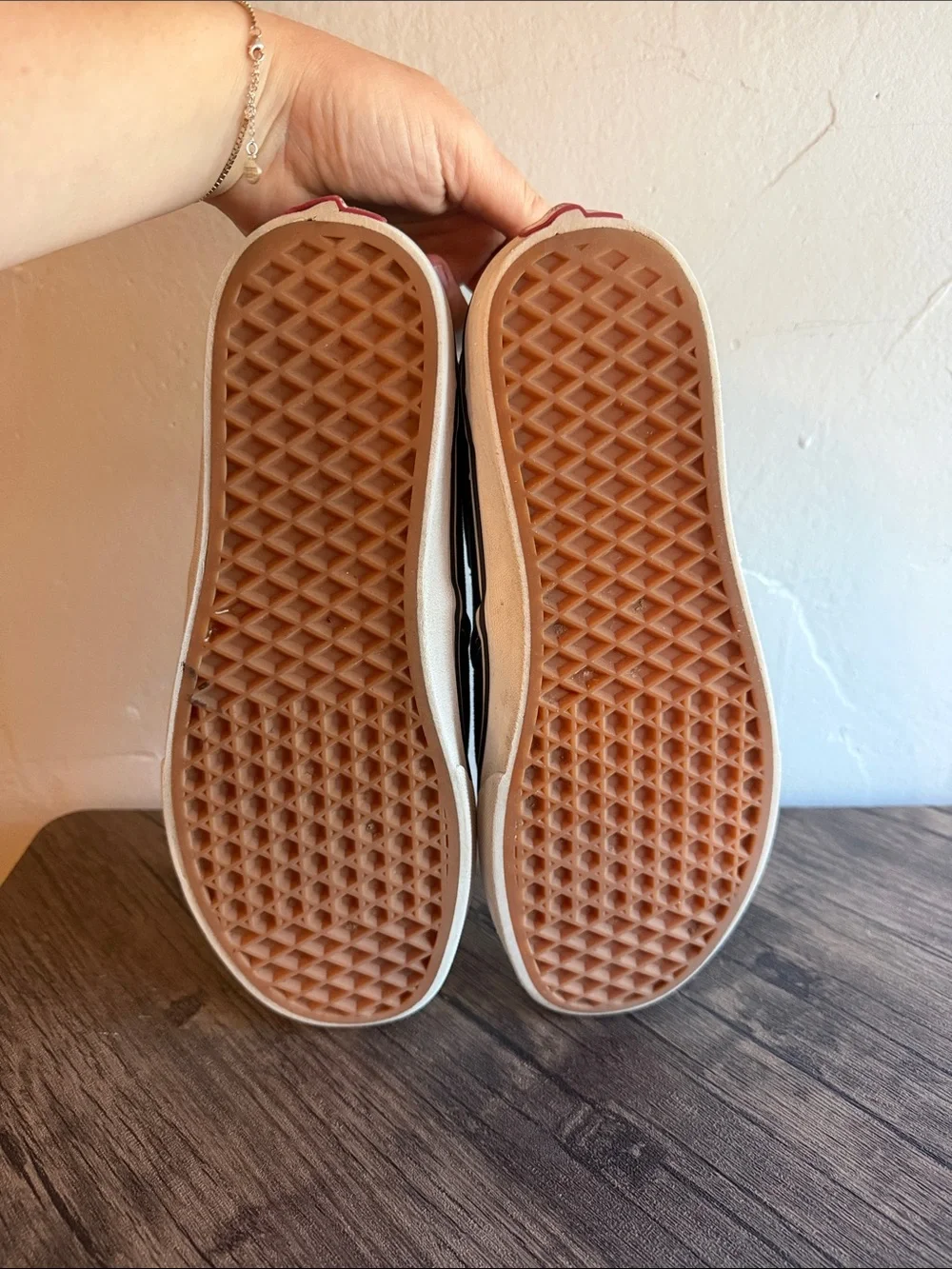 Vans Black Canvas Slip-On Skate Shoes